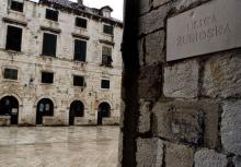 Dubrovnik-1993 Synagogue-and-Jewish-street